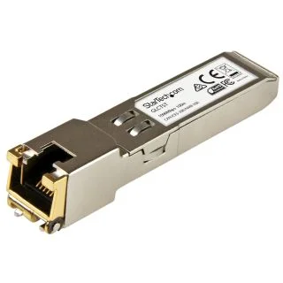 Cisco GLC-T Compatible SFP Transceiver Module - 1000BASE-T~Cisco GLC-T Compatible SFP Module - 1000BASE-T - SFP to RJ45 Cat6/Cat5e - 1GE Gigabit Ethernet SFP - RJ-45 100m - Cisco Firepower, ASR920, IE2000