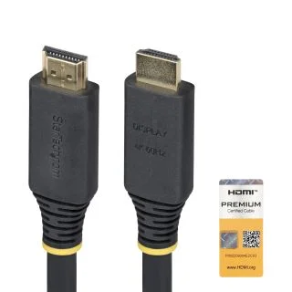 35ft (10.6m) Active High Speed HDMI Cable, 4K 60Hz/1440p 144Hz, HDR10/HDCP 2.2/ARC, 18Gbps, UHD HDMI 2.0 Cord for TV/Monitor/Display, TPE Jacket
