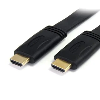 4,5m Flat High Speed HDMI® Cable with Ethernet - Ultra HD 4k x 2k HDMI Cable - HDMI to HDMI M/M ~15 ft Flat High Speed HDMI Cable with Ethernet - Ultra HD 4k x 2k HDMI Cable - HDMI to HDMI M/M