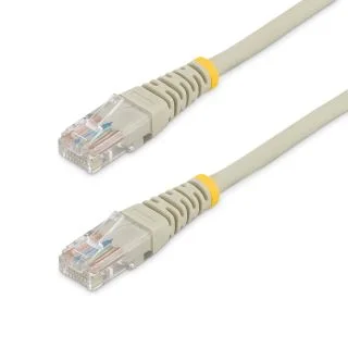 Cat5e Patch Cable with Molded RJ45 Connectors - 25 ft. - Gray