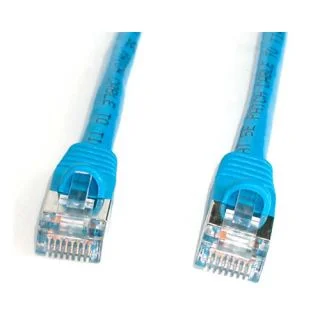 25 ft Blue Shielded (Snagless) Category 5e (350 MHz) STP Patch Cable