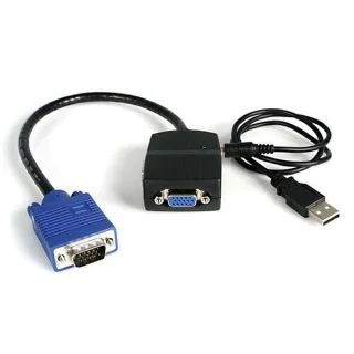2 Port VGA Video Splitter - USB Powered