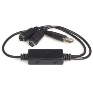 USB to PS/2 Adapter - Keyboard and Mouse