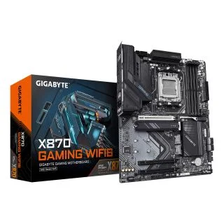 X870 GAMING WIFI6 Motherboard - Supports AMD Ryzen 9000 CPUs, 8+2+2 phases VRM, up to 8000MHz DDR5 (OC), 1xPCIe 5.0 + 2xPCIe 4.0, Wi-Fi 6, 2.5GbE LAN, USB 4