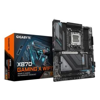 X870 GAMING X WIFI7 Motherboard - Supports AMD Ryzen 9000 CPUs, 16+2+2 phases VRM, up to 8000MHz DDR5 (OC), 1xPCIe 5.0 + 2xPCIe 4.0, Wi-Fi 7, 2.5GbE LAN, USB 4