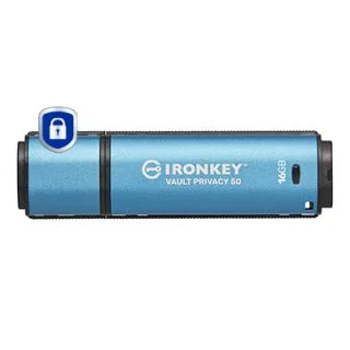 16GB IronKey Vault Privacy 50 AES-256 Encrypted, FIPS 197
