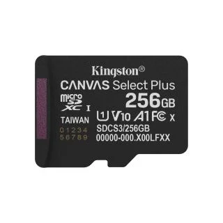 256GB micSDXC Canvas Select Plus Gen3 150R A1 Single Pack w/o ADP
