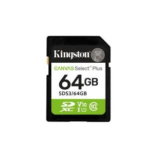 64GB SDXC Canvas Select Plus Gen3 100MB/s C10 UHS-I U1 V10