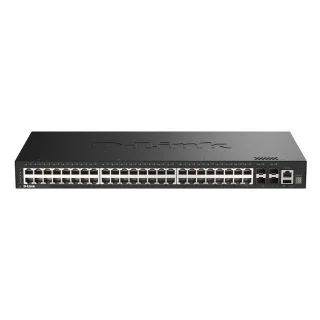 52-Port Gigabit Stackable Smart Managed Switch with 4 x 10G SFP+ Ports