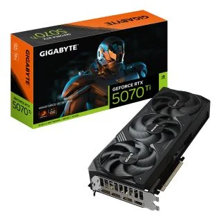 GeForce RTX 5070 Ti WINDFORCE OC SFF 16G Graphics Card - 16GB GDDR7, 256bit, PCI-E 5.0, 2497 MHz Core Clock, 3 x DP 2.1a, 1 x HDMI 2.1b, NVIDIA DLSS 4, GV-N507TWF3OC-16GD