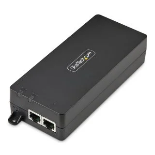 1-Port 10Gbps PoE++ Injector, 90W, 2.5/5/10G Ethernet/10/100/1000M, PoE++ (802.3af/at/bt), Wall Mountable, Unmanaged Inline Power Over Ethernet
