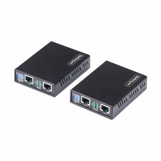 10/100 Ethernet Extender Kit, Up to 0.5Mi (800M), Long-Range LAN Over Single Pair Wire/RJ45 UTP, Ethernet Booster For IP Video/Remote Sensors/WiFi APs
